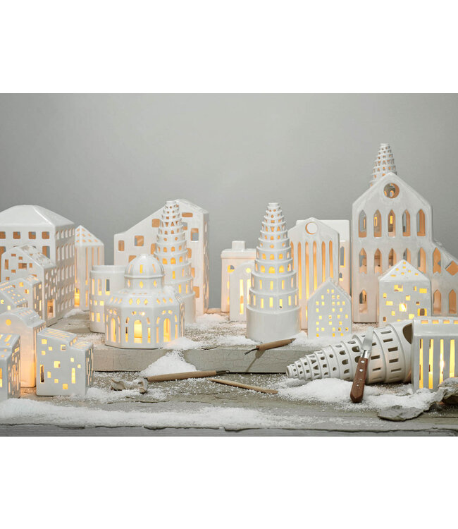 Kähler Design Waxinelichthouder Urbania Long church