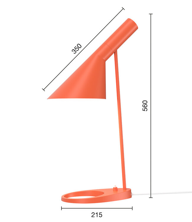 Louis Poulsen AJTable or Desk Lamp Arne jacobsen