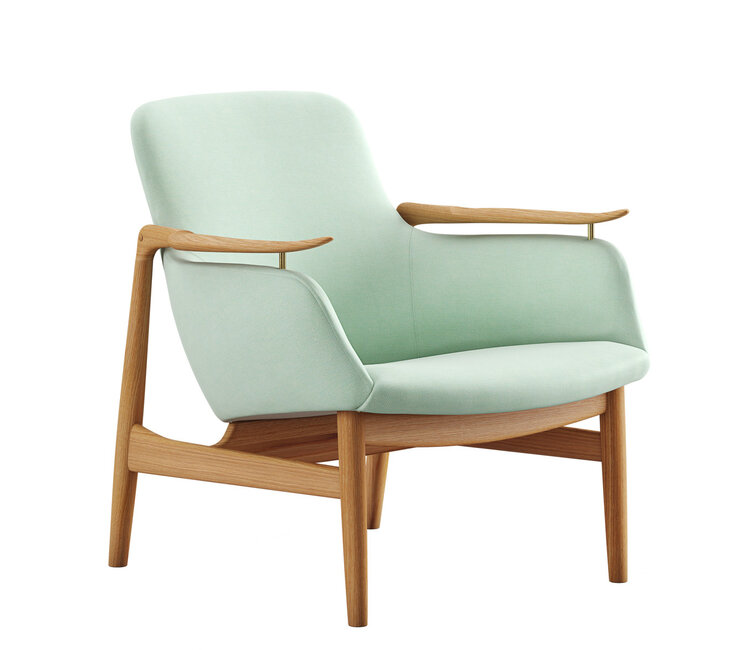 53 Chair House of Finn Juhl organische fauteuil | North Sea Design