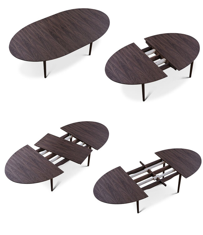 House of Finn Juhl Small Silver Table without inlays