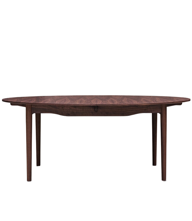 House of Finn Juhl Small Silver Table without inlays