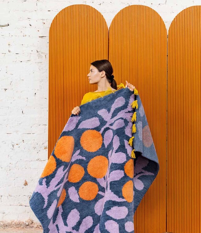 Finarte Wool Rug Terttu Blue