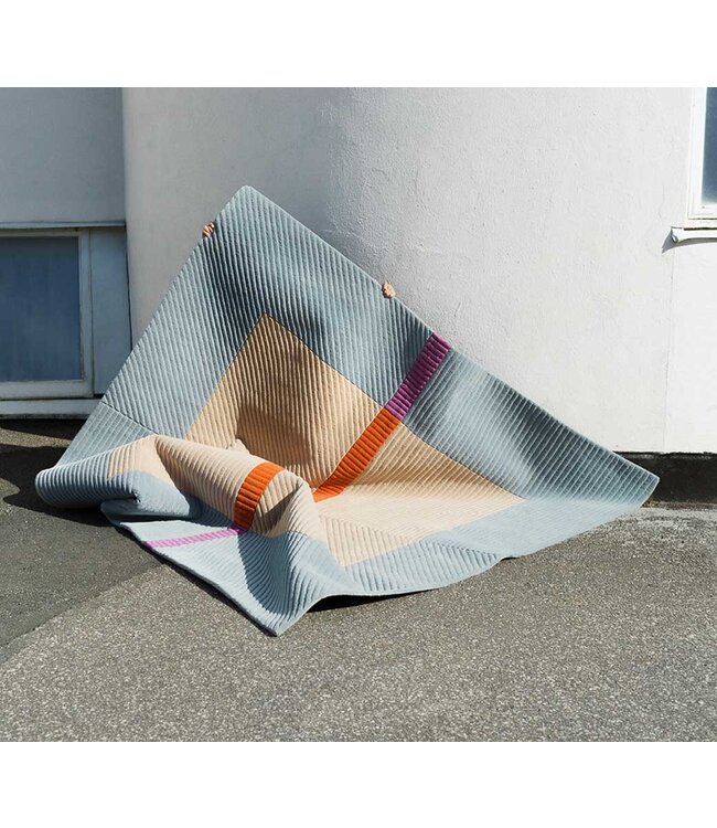 Finarte Square Wool Rug Akaatti