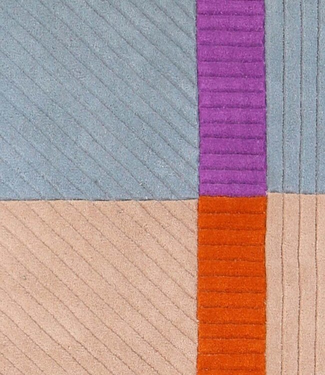 Finarte Square Wool Rug Akaatti