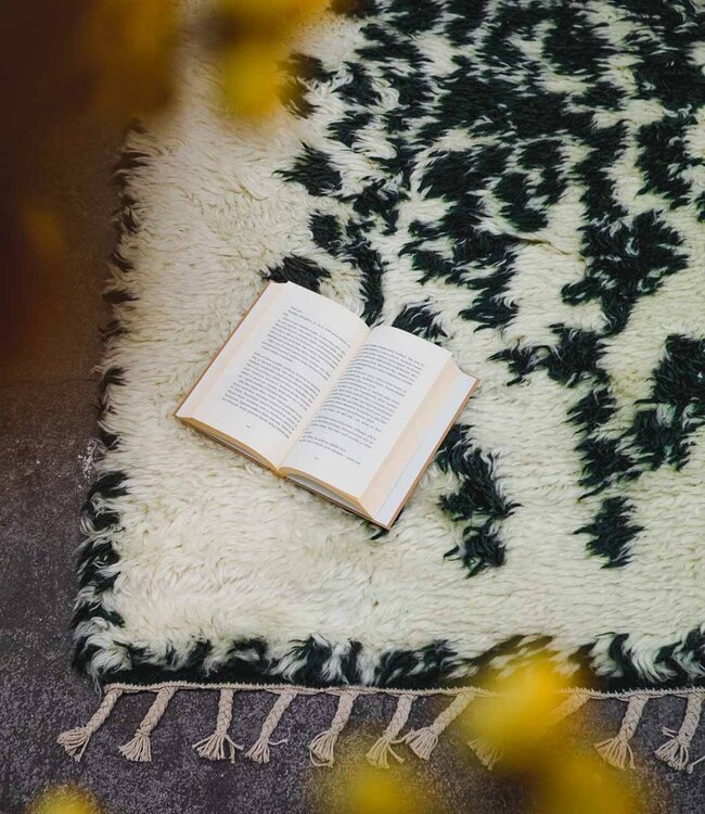 Finarte Hoogpolig wollen kleed Suovilla