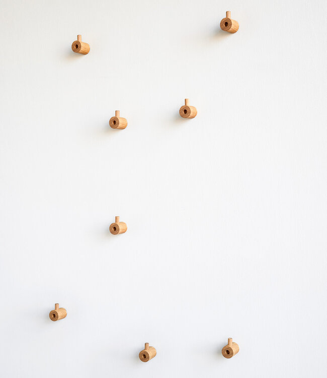 Moebe Oak Wooden Wall Hook