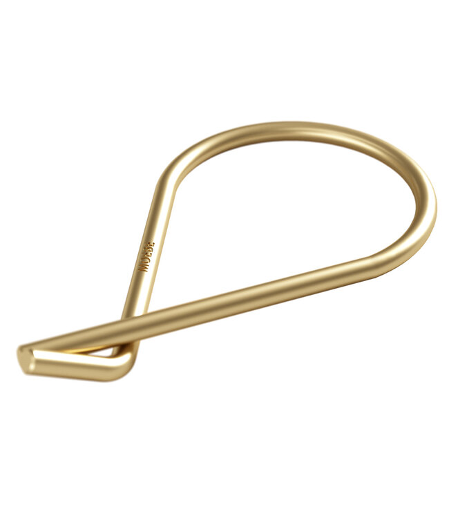 Moebe Key Ring Brass