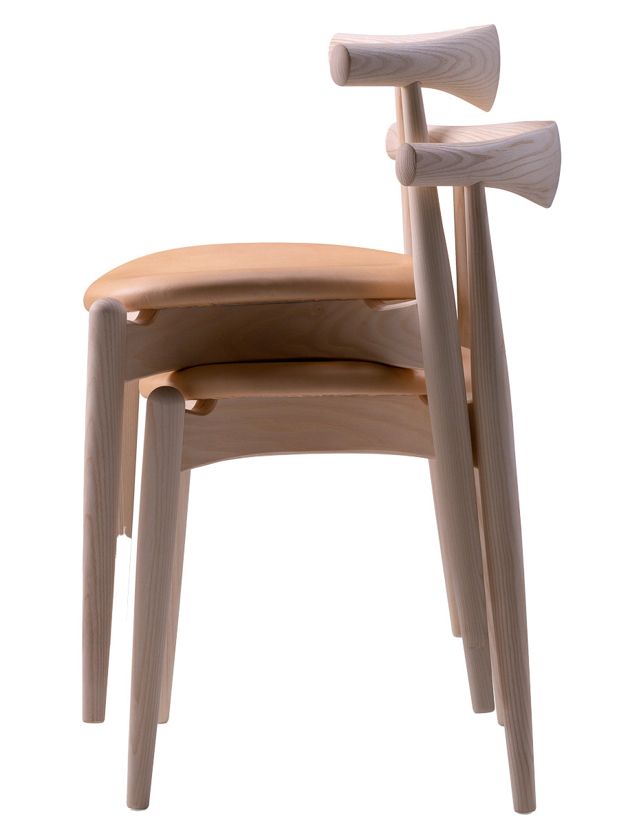 ダイニングチェア CarlHansen&Son CH20 elbow chair beach Carl Hansen CH20 Elbow Chair | AmbienteDirect