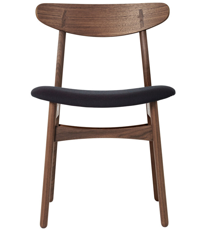 Carl Hansen & Søn CH30P Dining chair with leather seat
