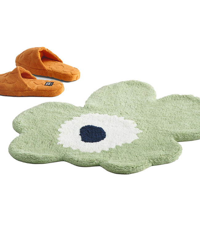 Marimekko Unikko Terry Bathmat | Green