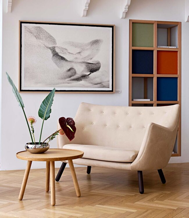 House of Finn Juhl Poet Sofa two seater couch