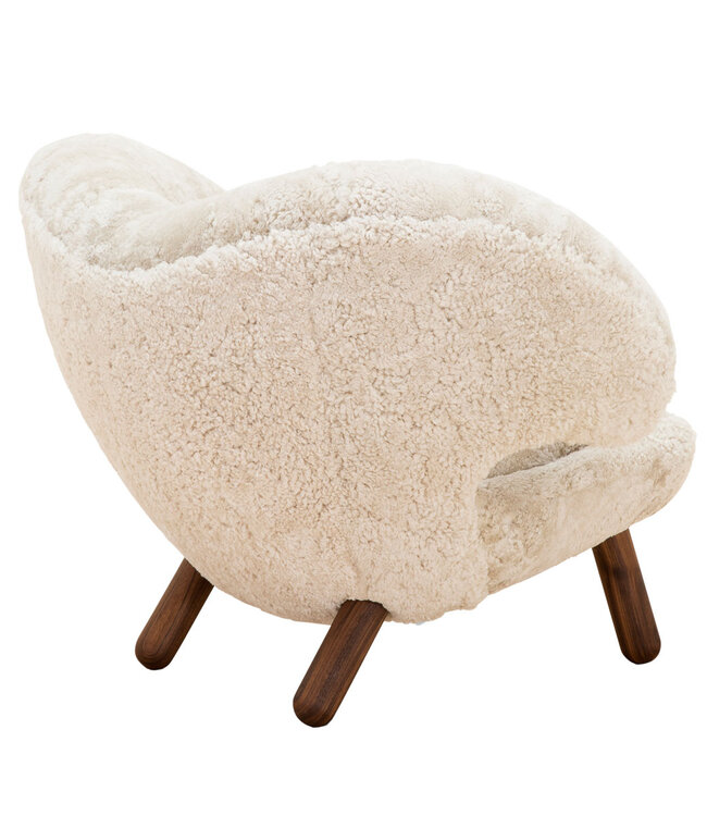 House of Finn Juhl Finn Juhl Pelican Chair met schapenvacht