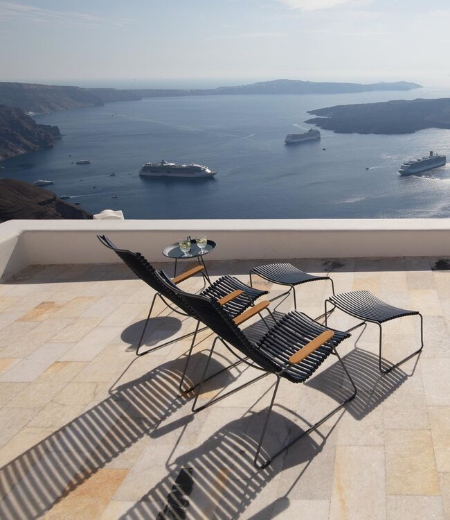 Houe Click Outdoor Lounge Garden Chair and Footrest Sale