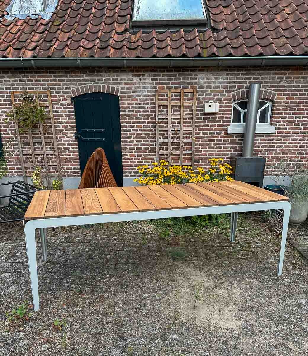 Showroom offer Weltevree Bended Table Wood | North Sea Design - NORTH ...