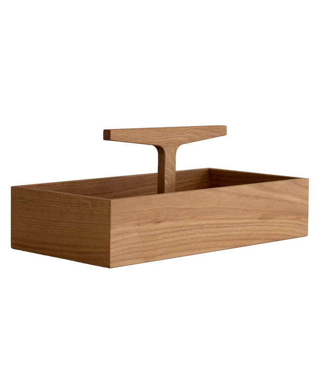 Ro Collection Tool Box Low  Oak | Ro Collection