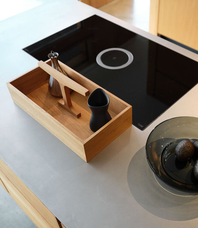 Ro Collection Tool Box Low  Oak | Ro Collection