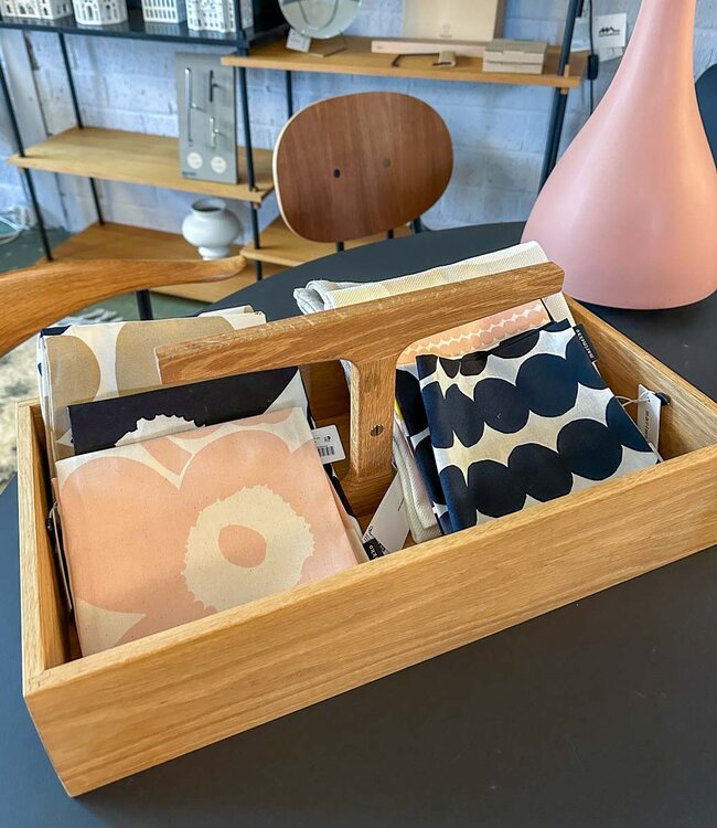 Ro Collection Tool Box Low Oak | Ro Collection