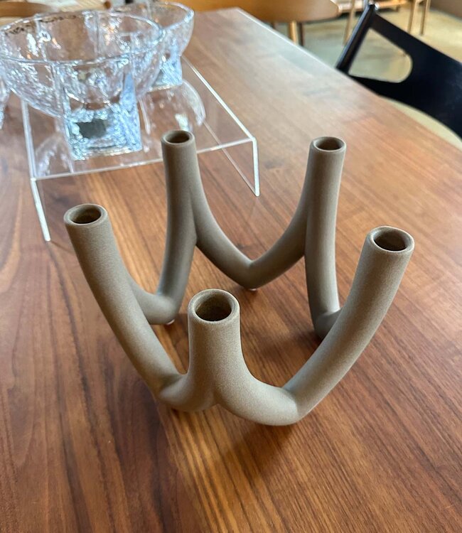 Ro Collection Kandelaar Chandelier Five armed - Dark stone