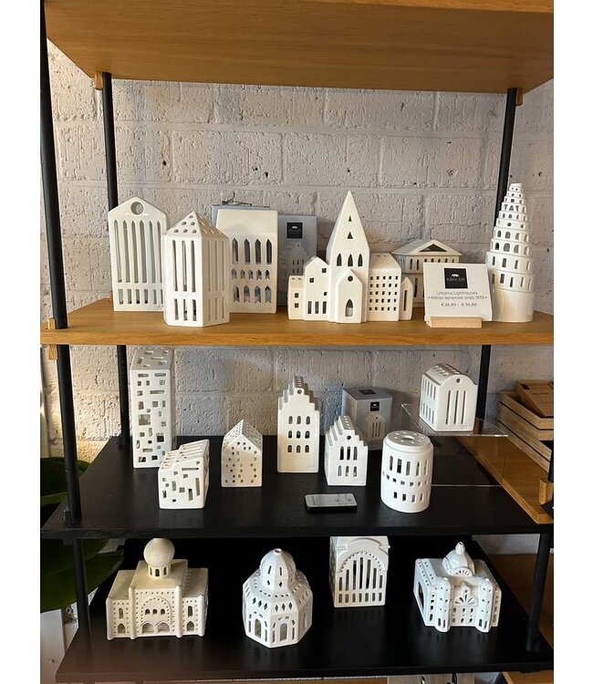 Kähler Design Tealight holder Urbania Lighthouse Long church
