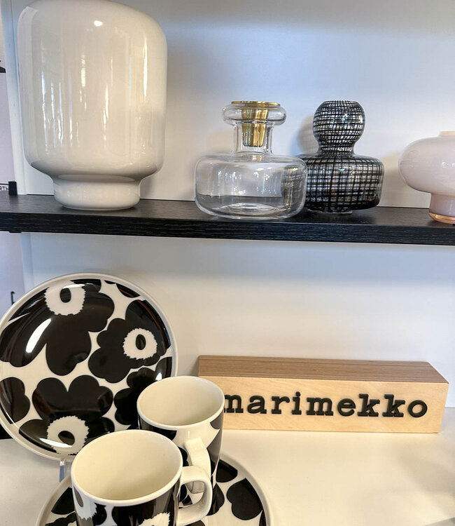 Marimekko Puteli Candle Holder Clear