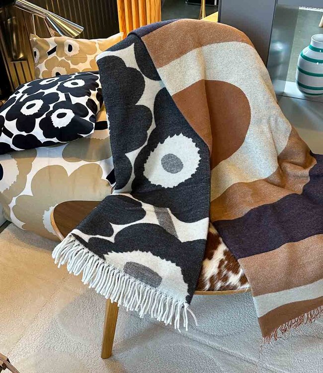 Marimekko Melooni  Woondeken of plaid 130 x 170 cm