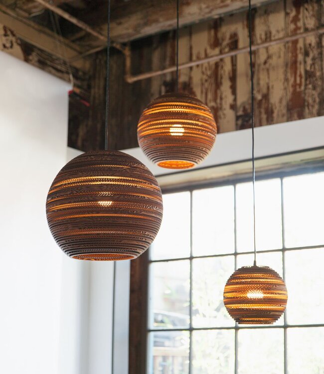 SALE Pendant lamp Scraplight Moon 18 Natural