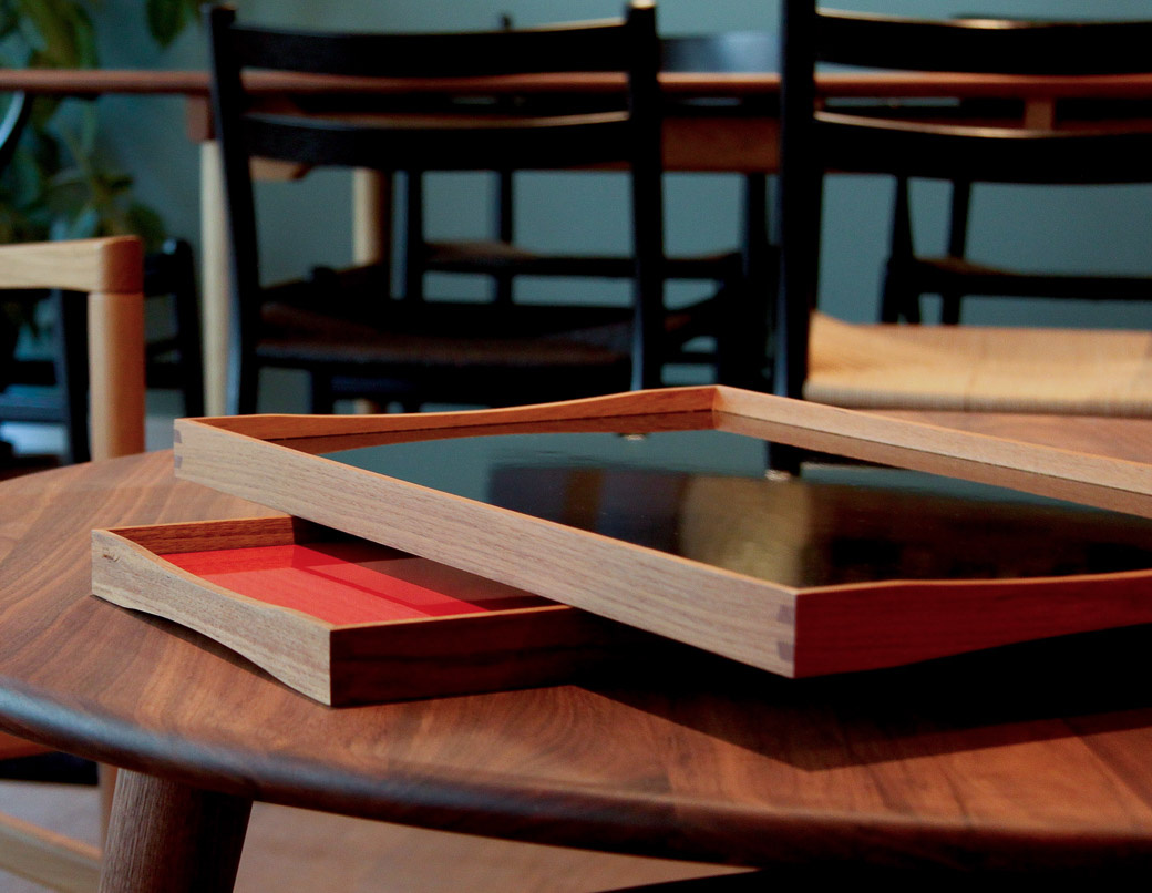 Architectmade Turning Tray, Finn Juhl dienblad bij North Sea