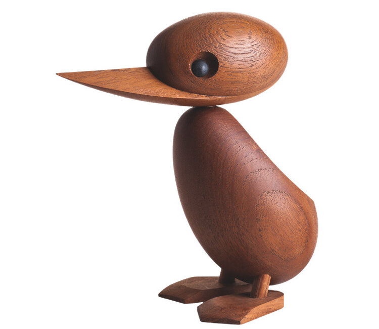 Teak wood Duck by Architectmade at North Sea Design - NORTH SEA DESIGN