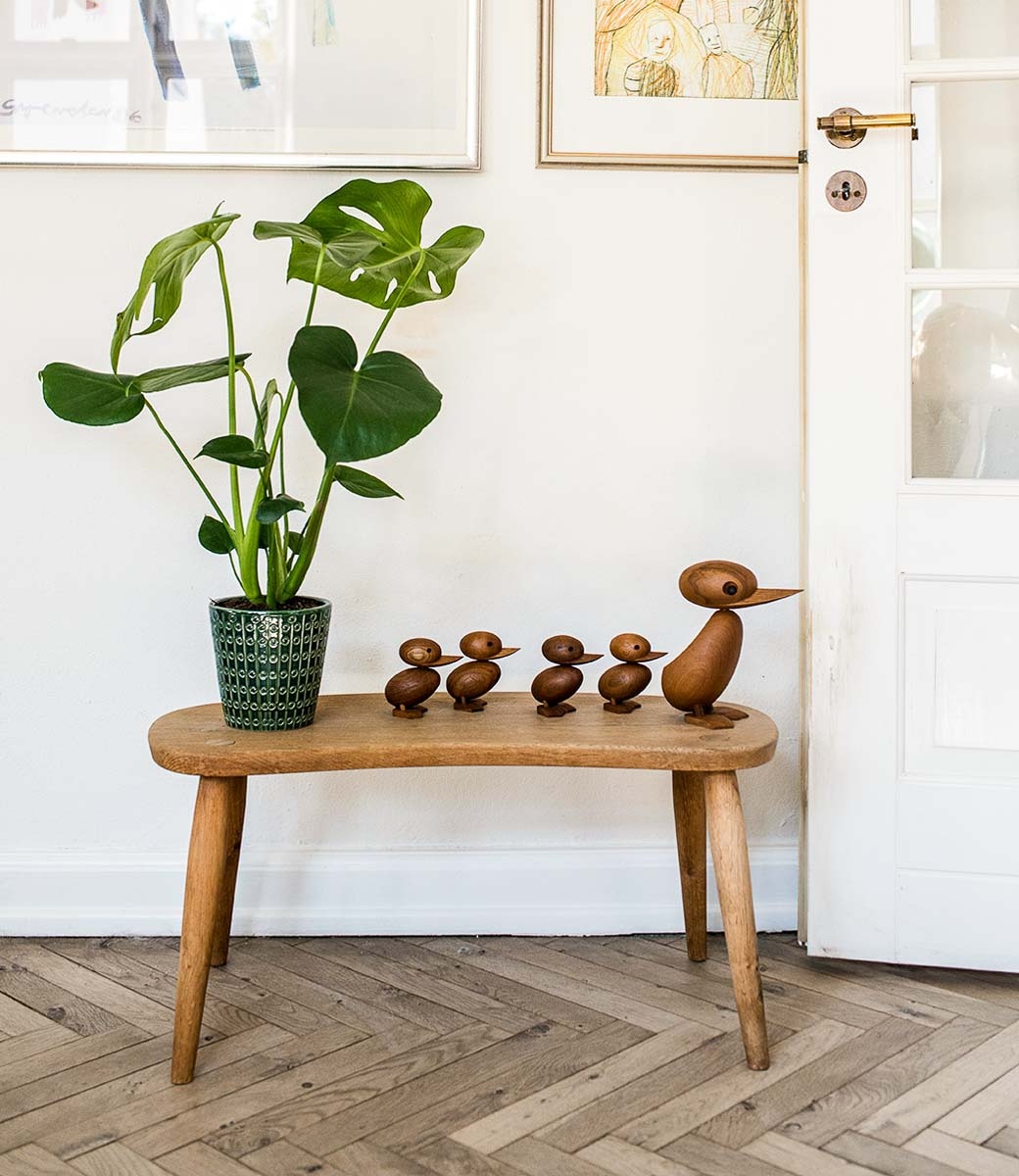 Teak wood Duckling by Architectmade at North Sea Design