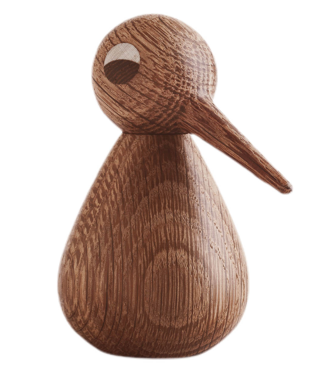 Oak wooden Bird Large van Architectmade at North Sea Design