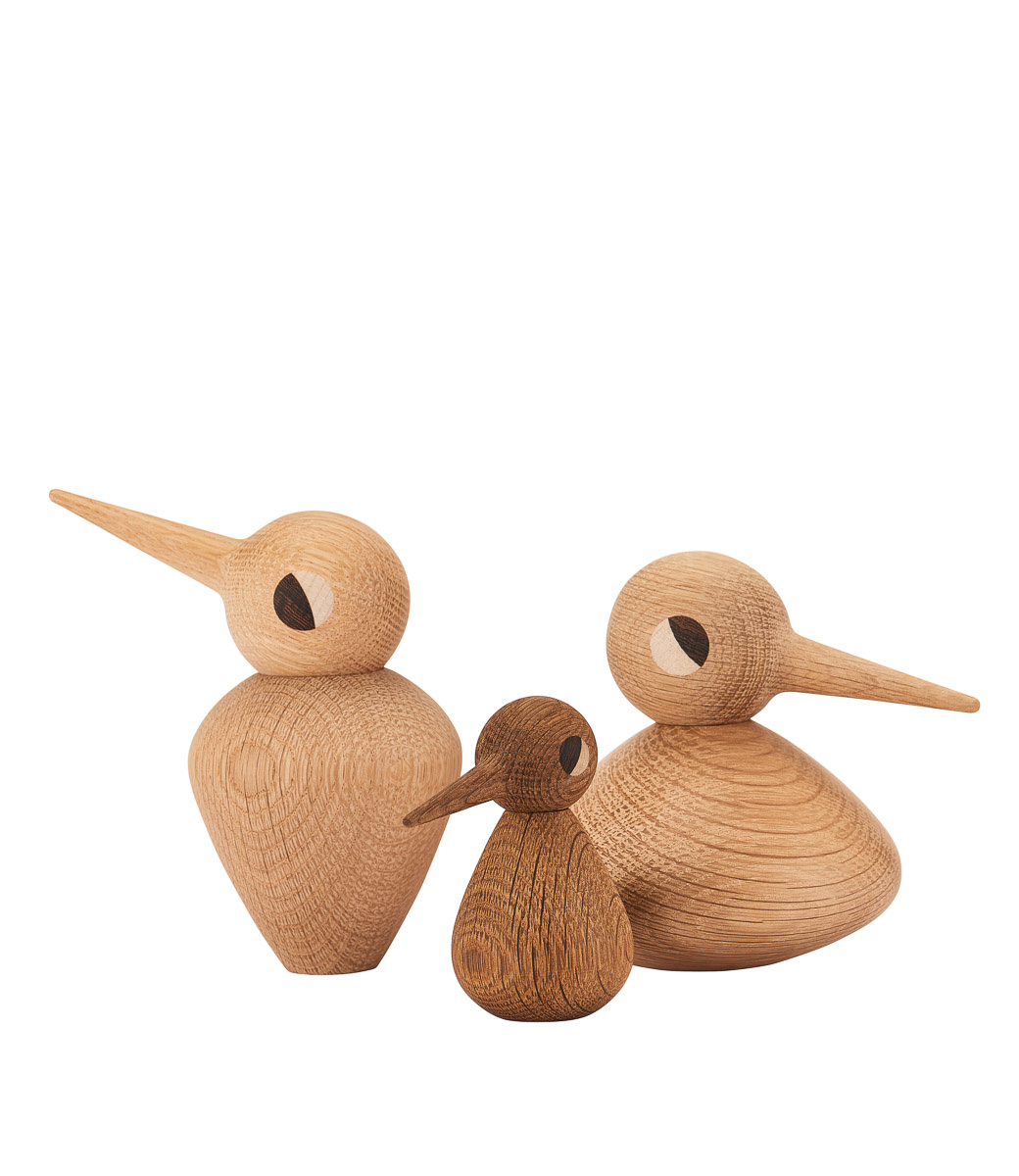 Oak wooden Bird Large van Architectmade at North Sea Design