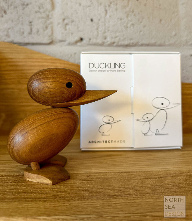 Architectmade Duckling Wooden Bird