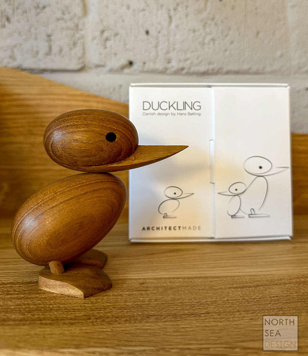 Teak wood Duckling by Architectmade at North Sea Design