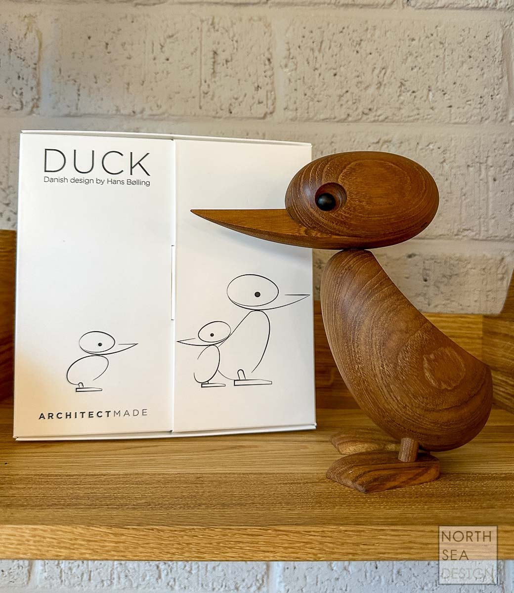 Teak wood Duck by Architectmade at North Sea Design - NORTH