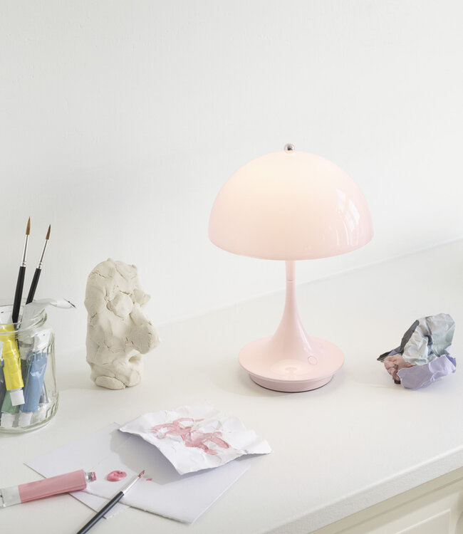 Louis Poulsen Panthella 160 Tafellamp Opal, Transparante Kap