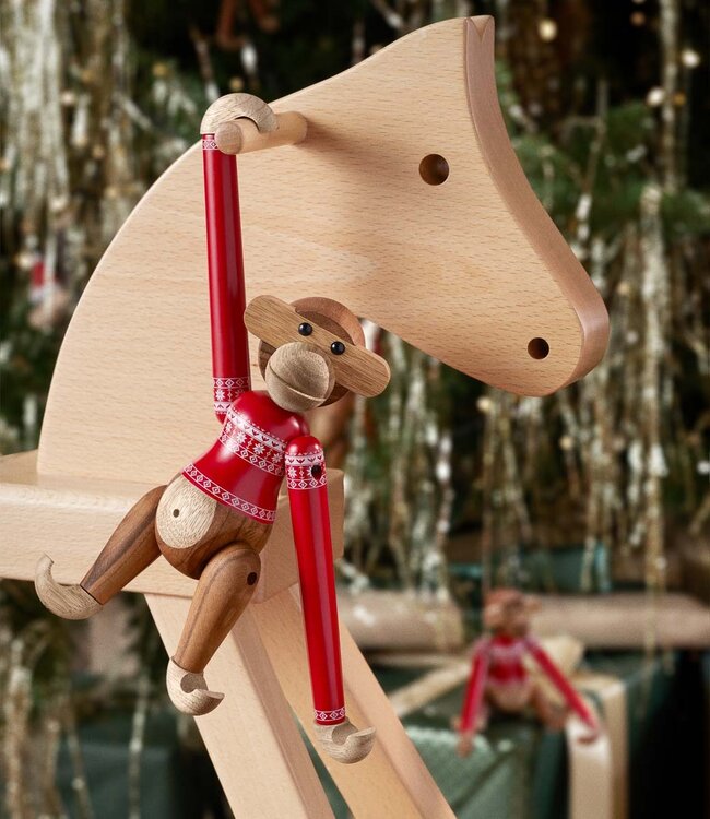 Kay Bojesen Kerst Aap Mini met Kersttrui