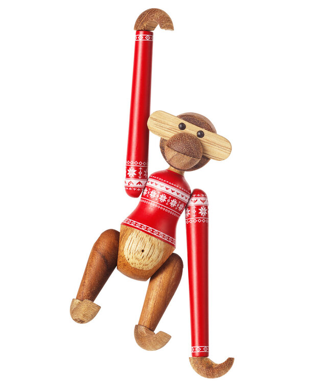 Kay Bojesen Kerst Aap Mini met Kersttrui