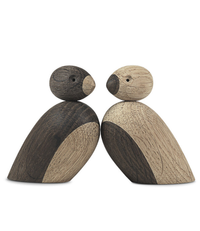 Kay Bojesen Wooden Pair of Sparrows