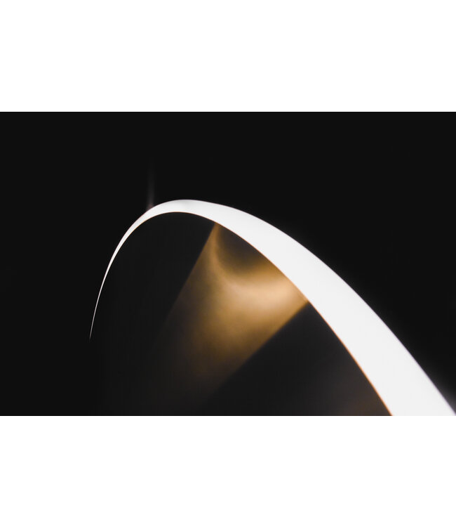 Chrona Brass DISH Pendant Show model