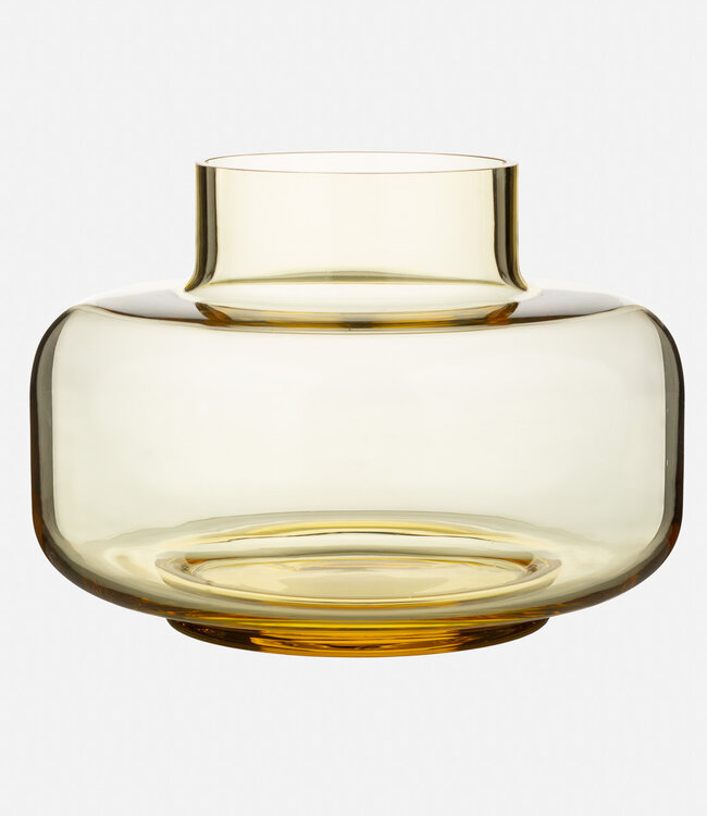 Marimekko Urna Vaas Transparant Geel Ø 30 cm