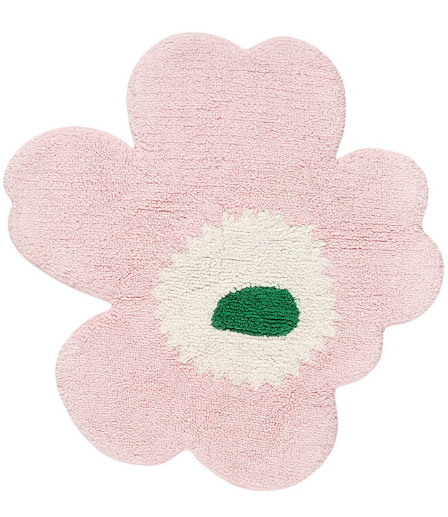 Marimekko Bathroom Carpet Unikko Pink