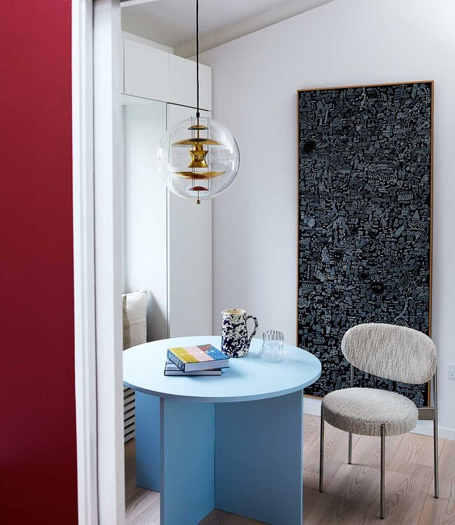 Verpan VP Globe Brass Pendant Lamp | Verner Panton