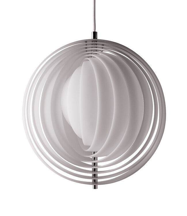 Verpan Panton Hanglamp Moon Opal Ø34