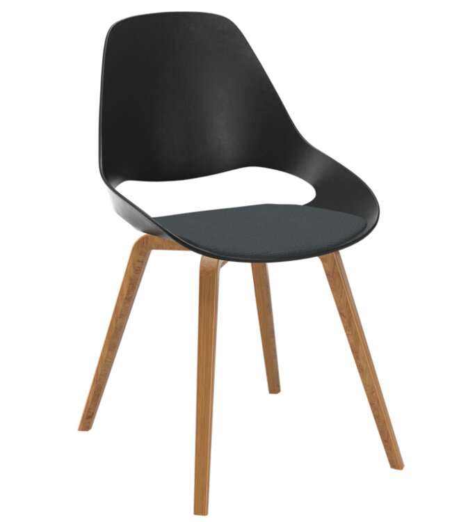 Houe Falk Eetkamerstoel met houten frame