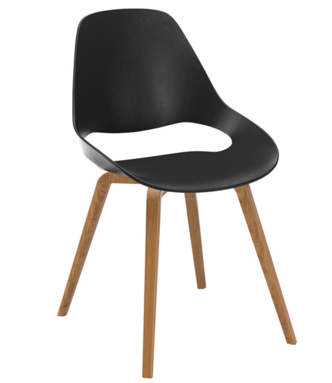 Houe Falk Eetkamerstoel met houten frame