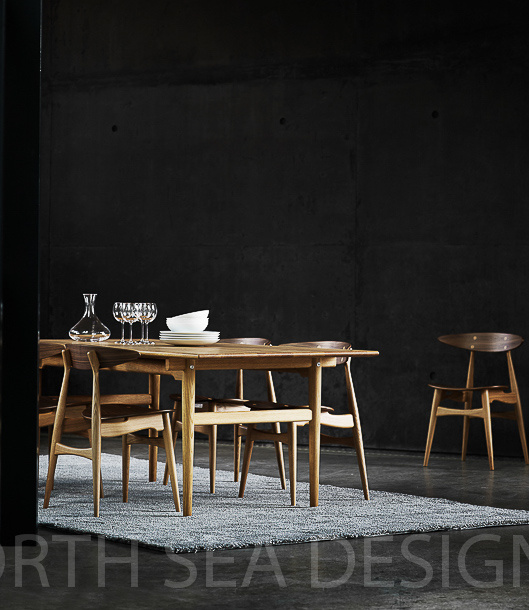 CH33P CARL HANSEN&SON オーク ch33p dining chair with upholstered seat | hive