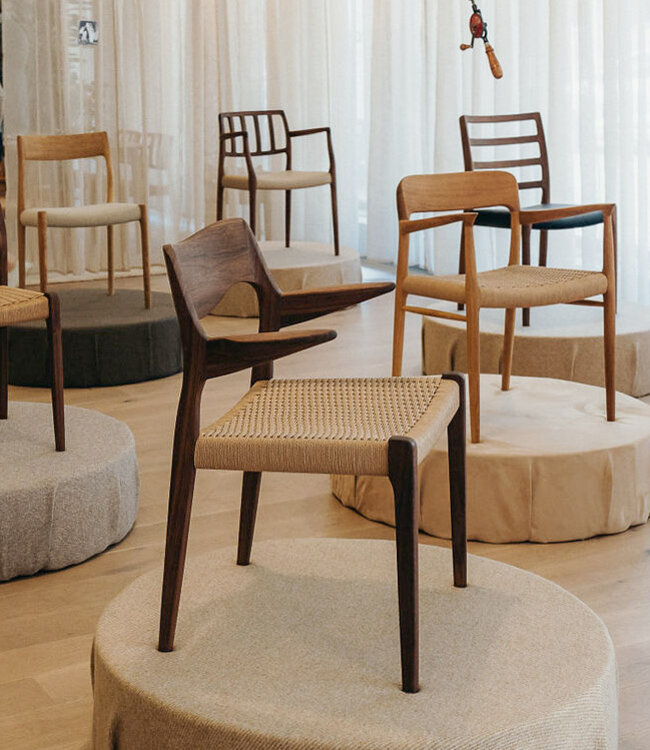 J. L. Møller Dining Chair Model 55 | Niels Otto Møller