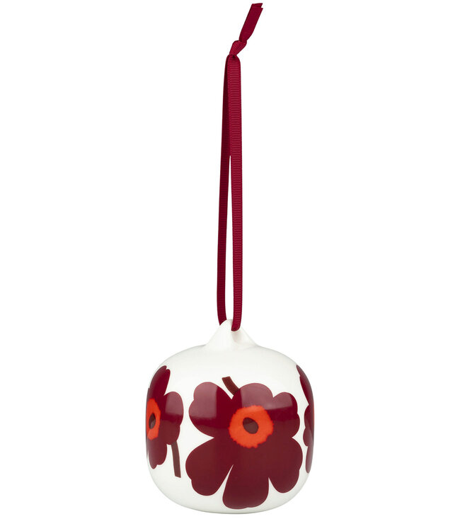 Marimekko Set christmas ornaments Unikko