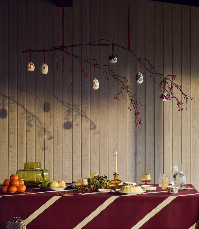 Marimekko Set christmas ornaments Unikko