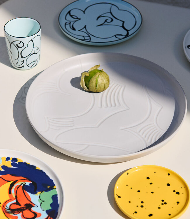 Marimekko Vildmo ceramic Serving Platter